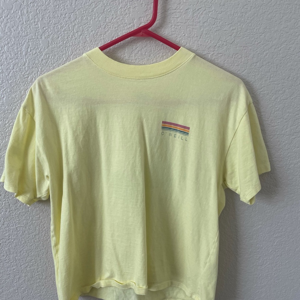 YELLOW ONEILL GRAPHIC TEE